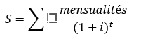 formule teg taeg