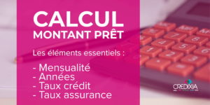 Calcul montant prêt immobilier
