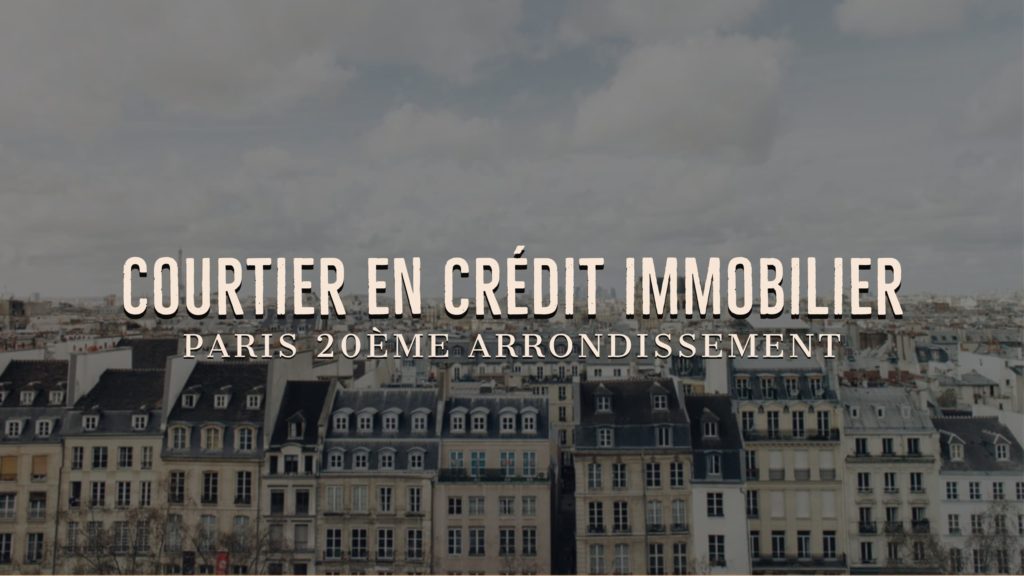 Photo vue aérienne du 20ème arrondissement de Paris - Courtier immobilier Paris 20