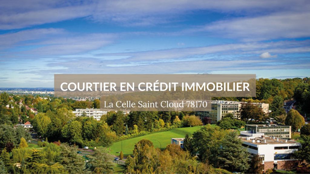 Vue aérienne de la ville de La Celle Saint Cloud - Courtier immobilier à La Celle Saint Cloud 78170