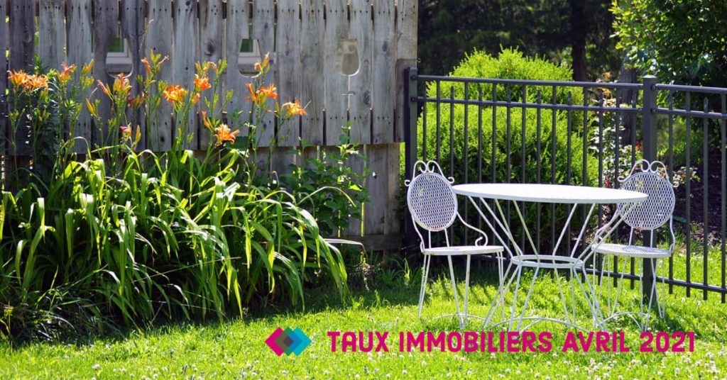 photo de jardin - les meilleurs taux immobiliers avril 2021